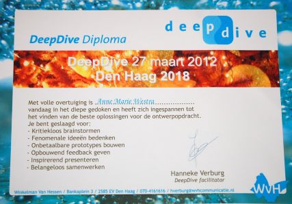 BID expeditie 2012 DeepDive Diploma